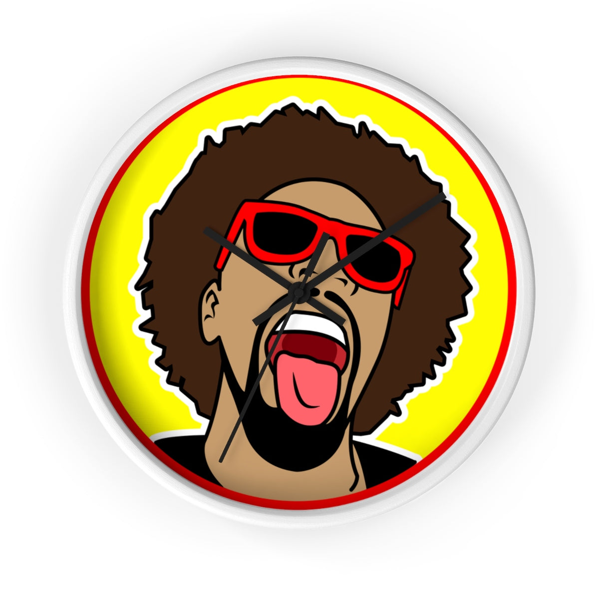 Mr. Heatcam Wall Clock