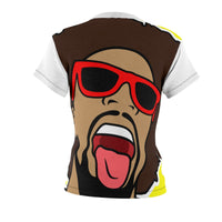Mr. Heatcam Women's AOP Cut & Sew Tee