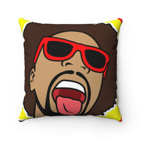 Mr. Heatcam Spun Polyester Square Pillow