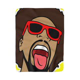 Mr. Heatcam Sherpa Fleece Blanket