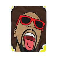 Mr. Heatcam Sherpa Fleece Blanket