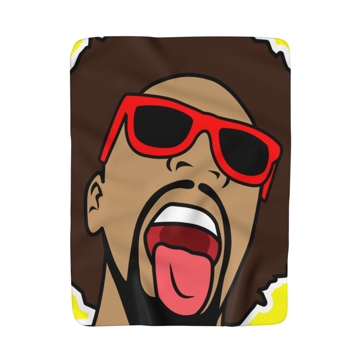 Mr. Heatcam Sherpa Fleece Blanket