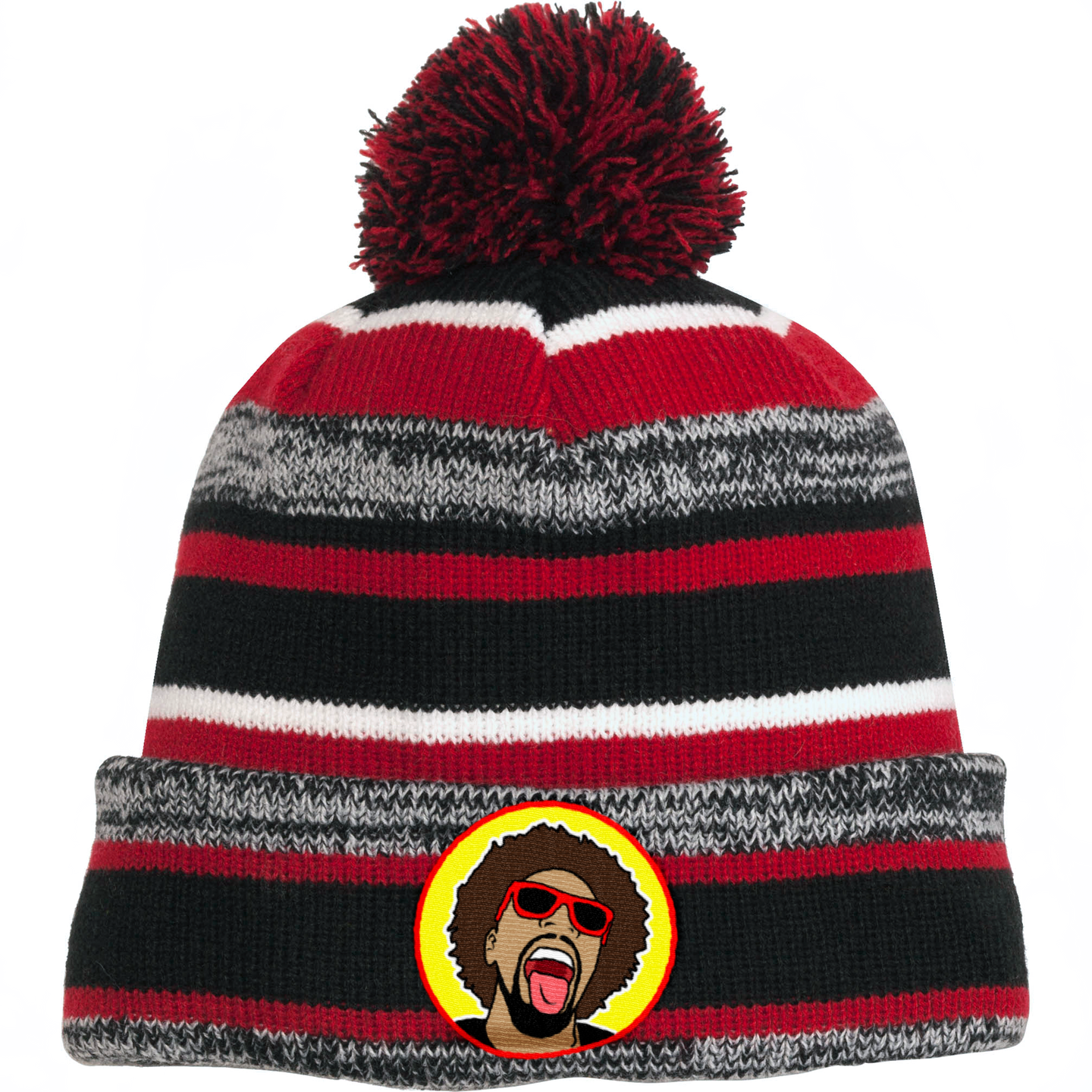 Mr.Heatcam Striped Beanie