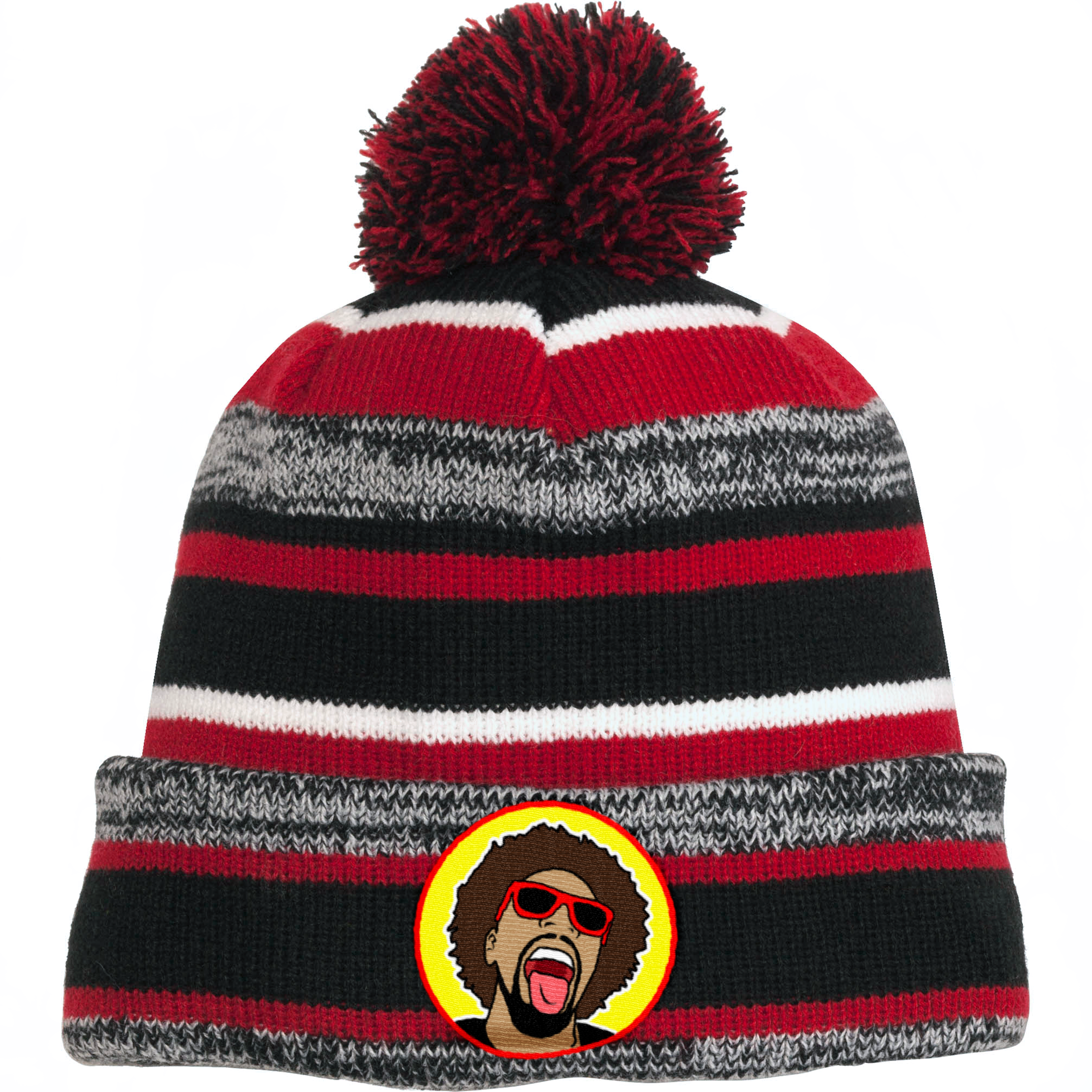 Mr.Heatcam Striped Beanie