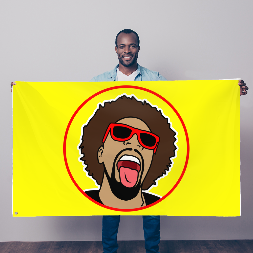 Mr.Heatcam (Vintage) Sublimation Flag