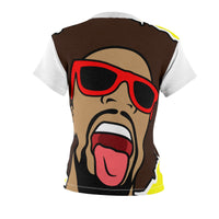Mr. Heatcam Women's AOP Cut & Sew Tee